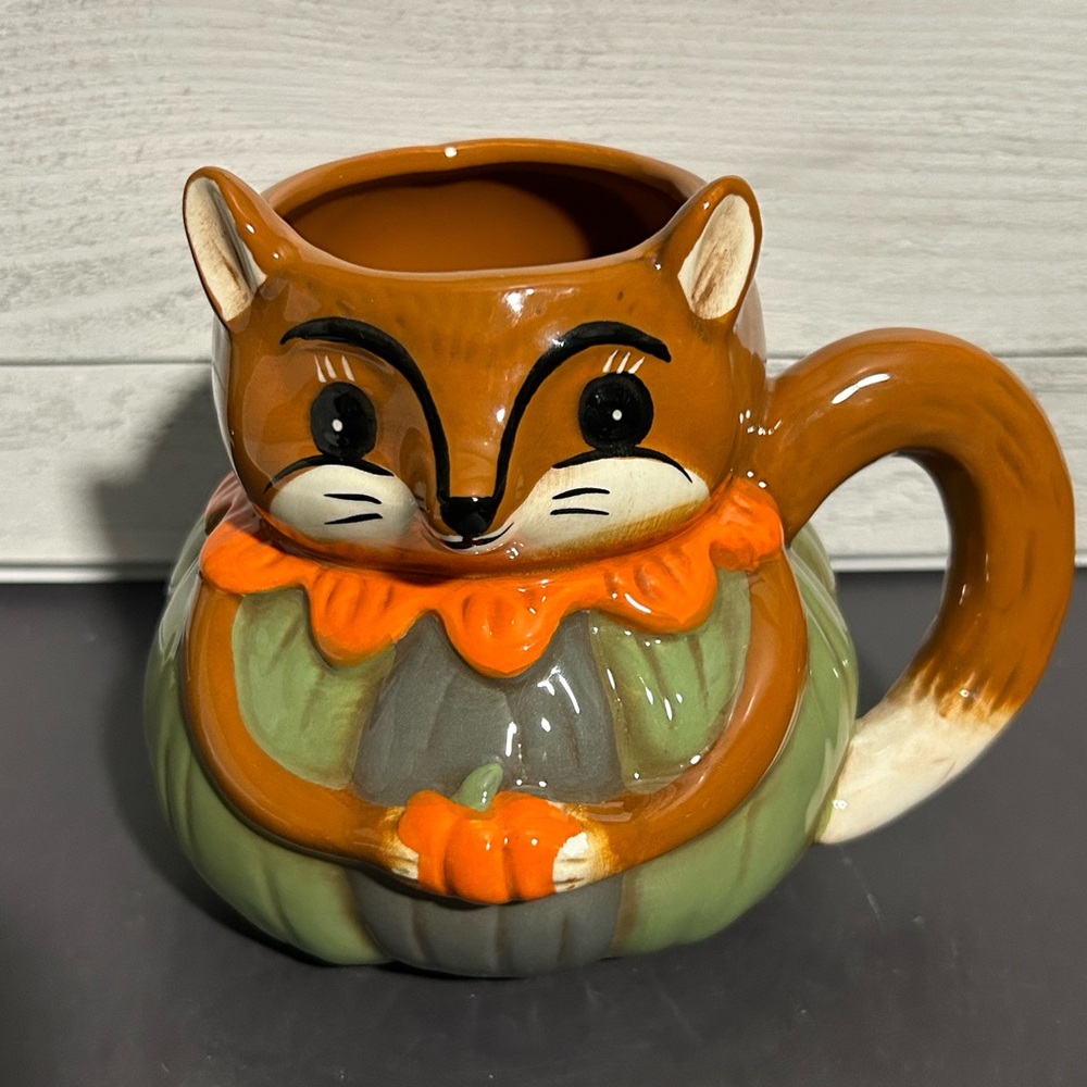 Johanna Parker Harvest Critter Fox Mug